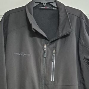 Free Tech Jacket Sport Outdoors Hiking Camping Boating Water Wind Black Mens XL